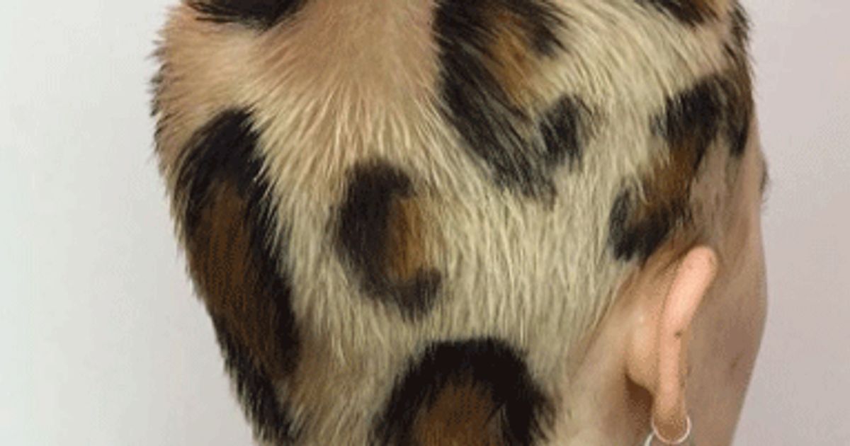 Leopard Print Hair Is The Latest Trend Youre About To Go Wild For