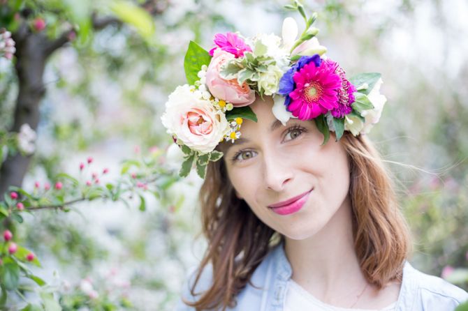 DIY Blumenkranz selber machen