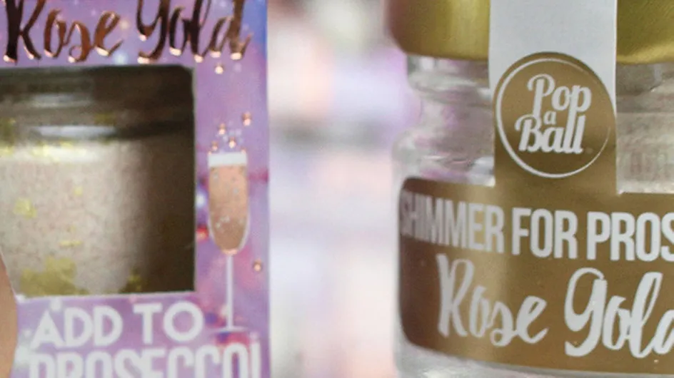 You Can Now Buy Rose Gold Shimmer To Put In Your Prosecco And It Is So Extra