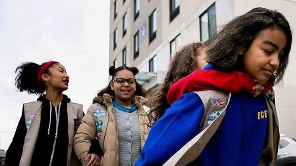 New-York a sa première équipe de scouts composée de jeunes filles SDF