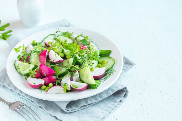 Menu De Printemps Avec Des Fruits Et Legumes De Saison