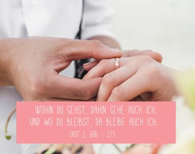 Die schönsten Trausprüche