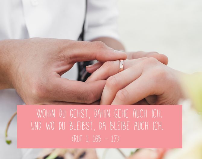 Die schönsten Trausprüche
