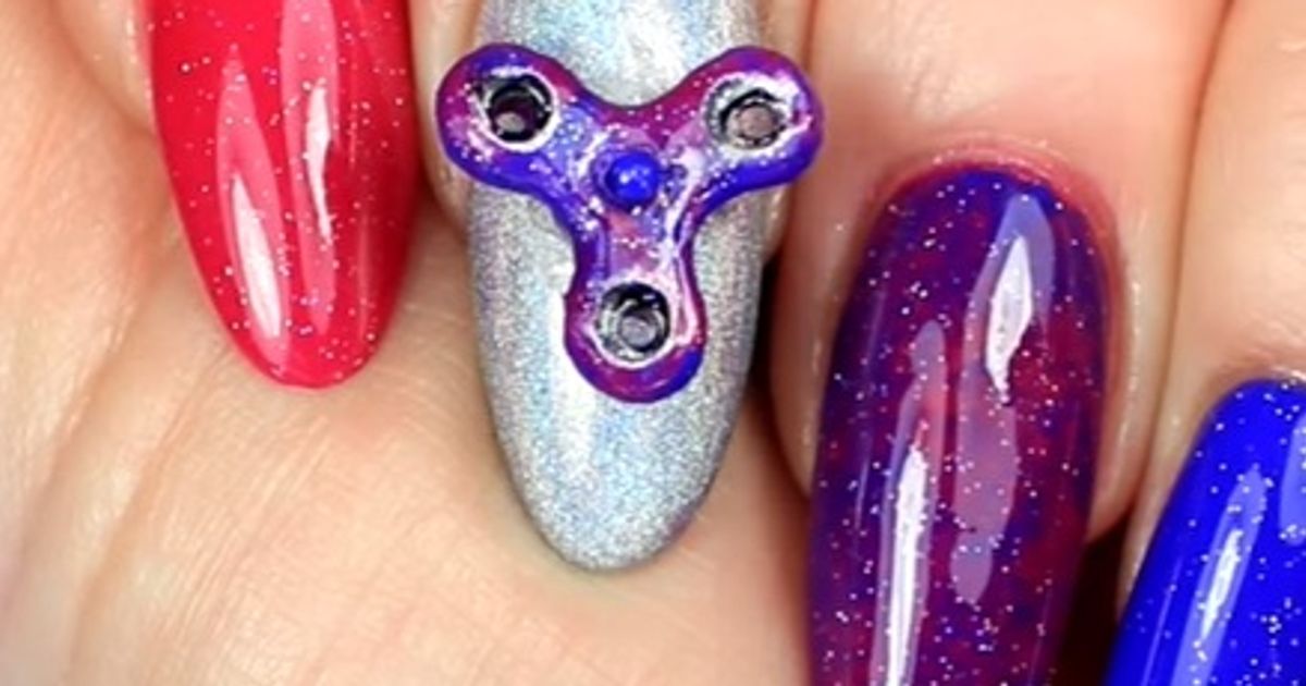 Fidget Toy Nails Are Here & They Look Insane