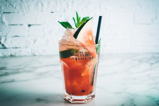 Mojito de sandía