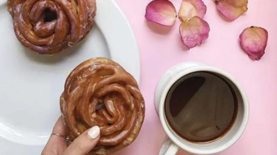 Rose-shaped Doughnuts Are The Summer's Sweetest Treat