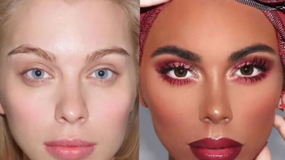 Ce maquilleur transforme une femme blanche en femme noire et crée la polémique (Photos)