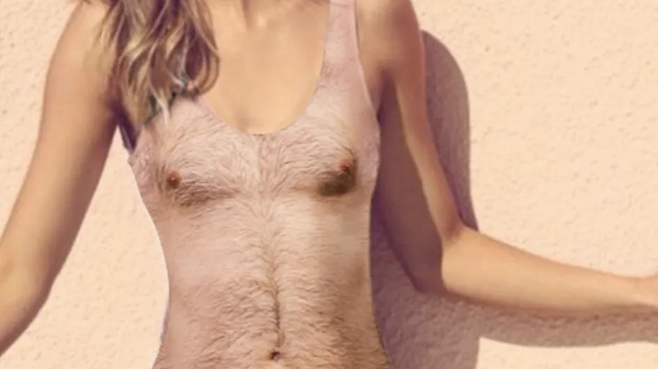 If You Find Hairy One Piece Swimsuits Offensive, Look Away Now