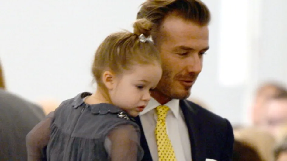Une photo de David Beckham et sa fille jugée "perverse" fait polémique (Photos)