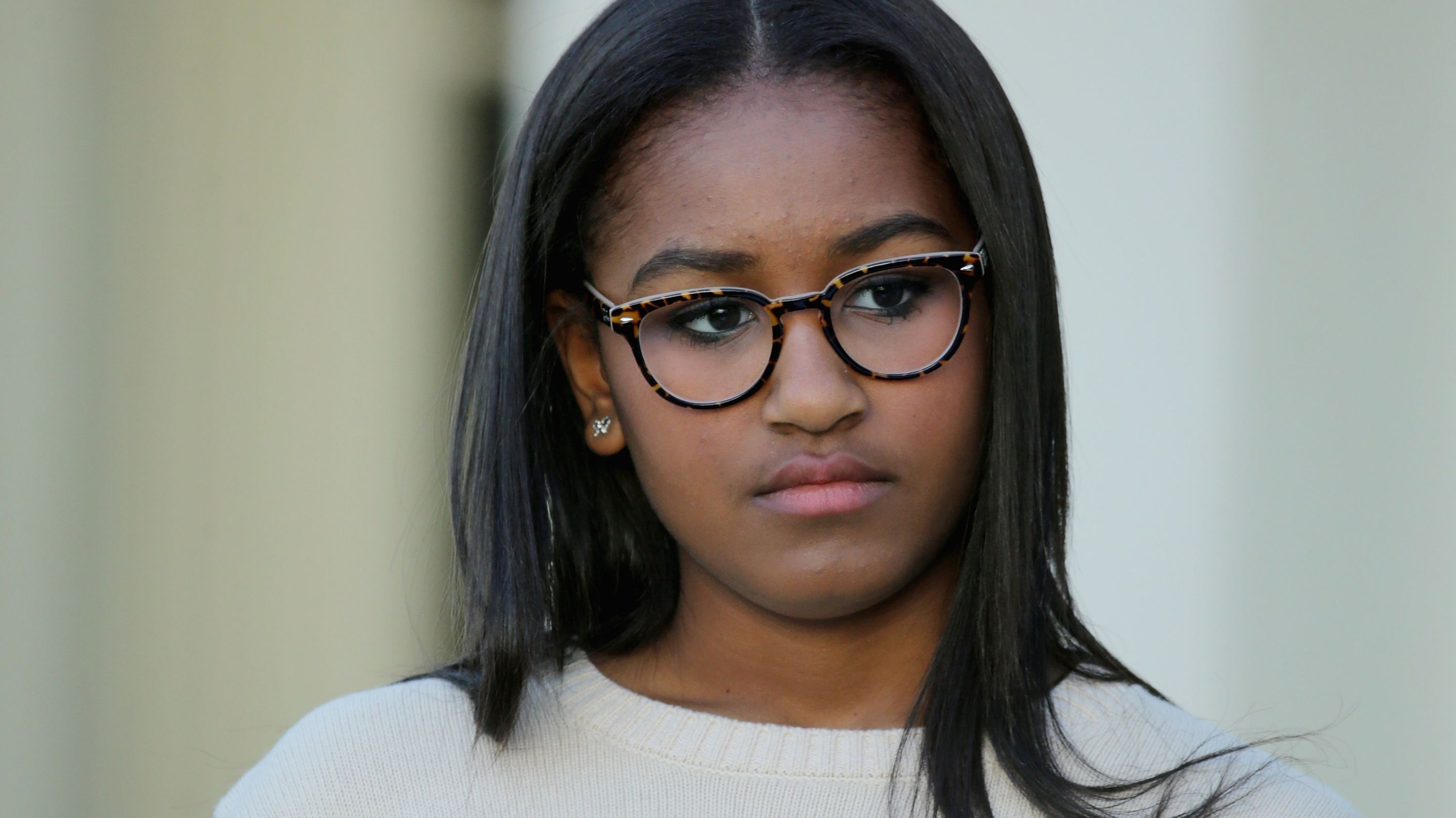 Sasha Obama Ultra Sexy Pour La Soir E De Ses Ans