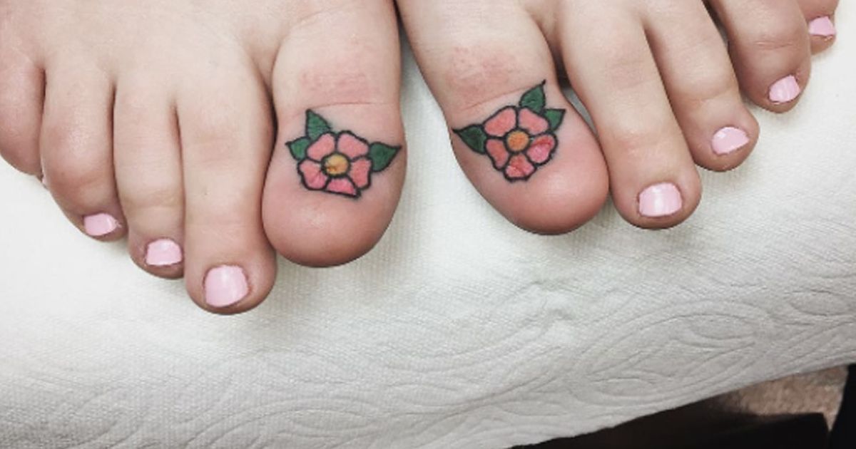 The Surprising Reason This Woman Got Tattoos To Replace Her Toenails