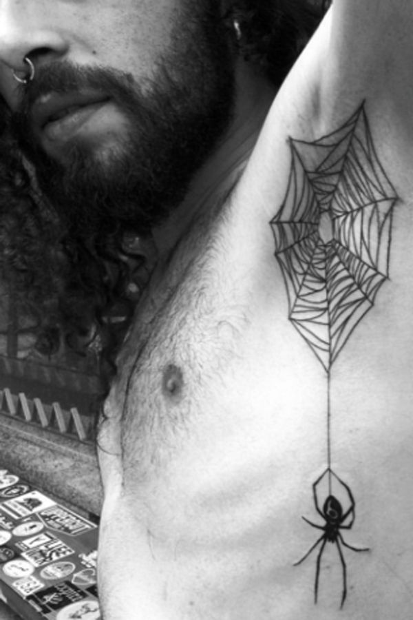 spider web underarm tattooTikTok Search