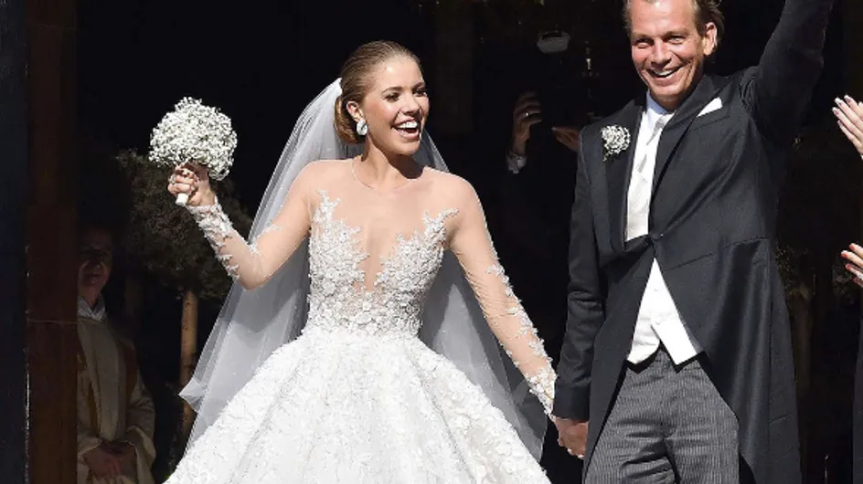L'incroyable robe de mariée à 800 000€ de l'héritière Swarovski ! (Photos)