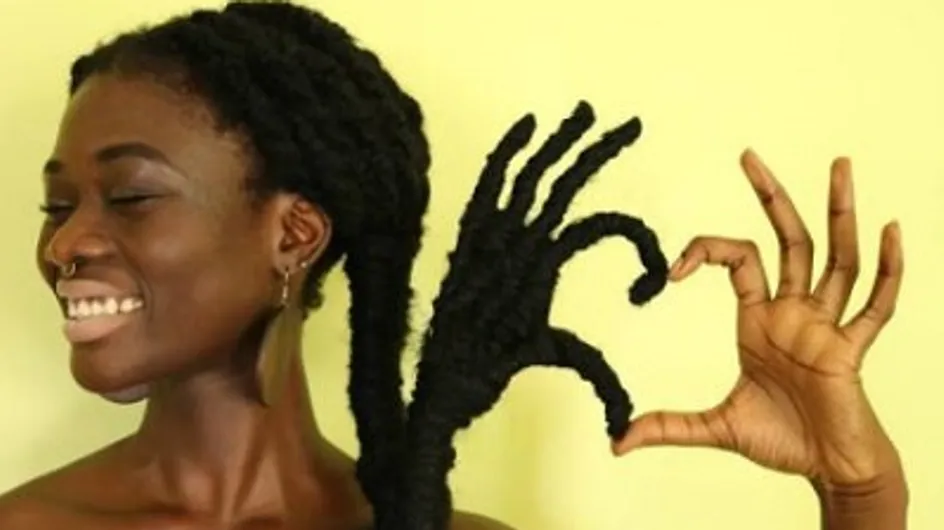 MAGNIFIQUE : Cette artiste crée des sculptures à partir de ses cheveux afro