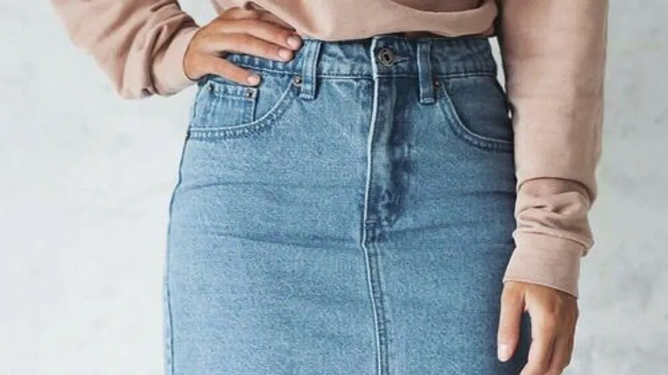 32 Ways To Style A Denim Skirt, As Told By Pinterest