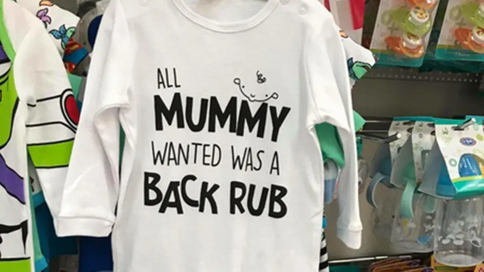This Baby Grow Is Causing Outrage Among Parents For Trivialising Rape