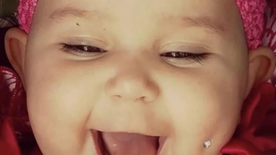 This Mum Is Causing Outrage For 'Piercing' Her Baby Daughter's Adorable Dimple