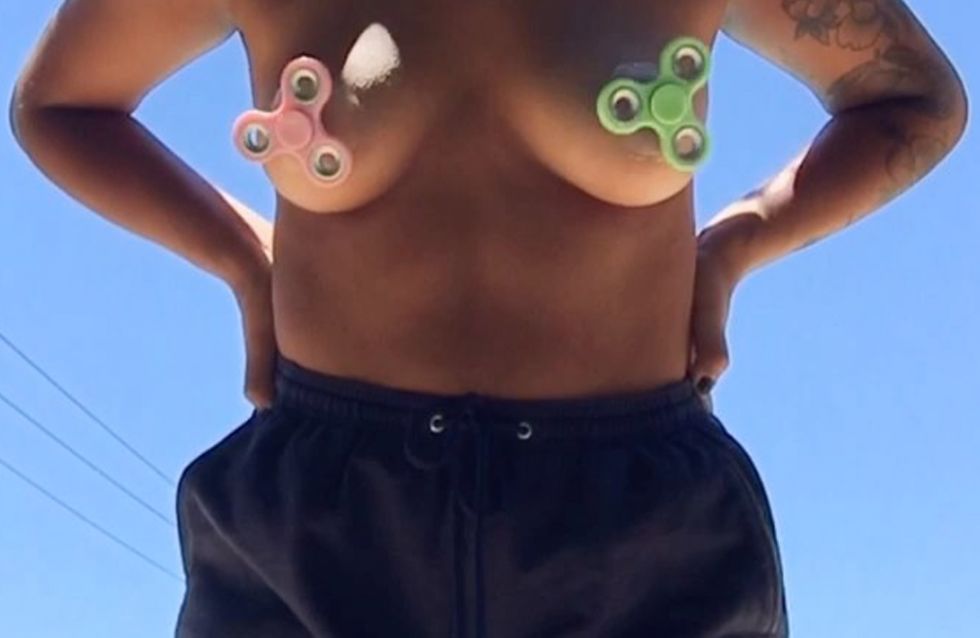 Fidget Spinners Are Being Fashioned Into Nipple Tassels Cos 2017