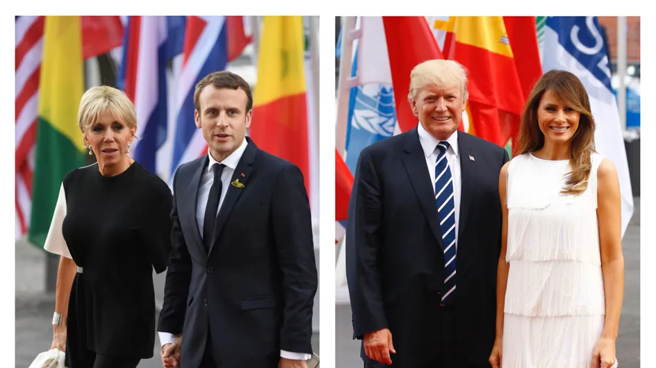 Concours d’élégance entre Brigitte Macron et Melania Trump au G20 (Photos)