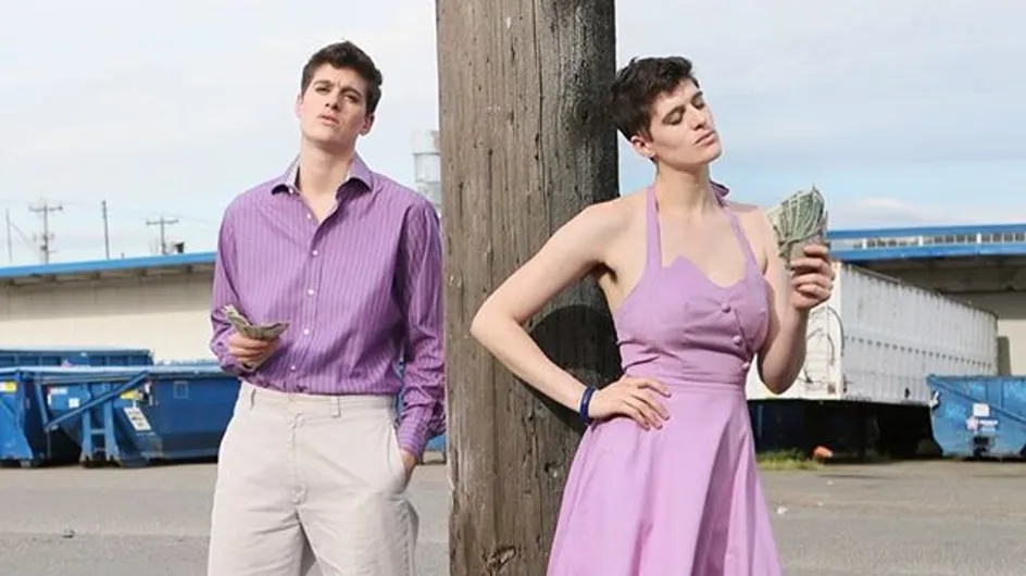 Rain Dove, le mannequin à la fois homme et femme qui bouleverse les codes de la mode (Photos)