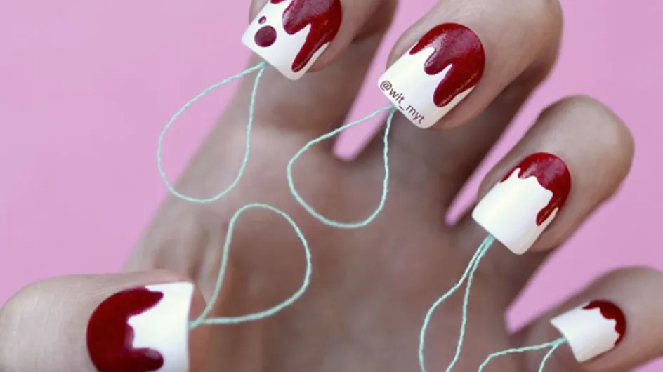 This Woman Is Trying To Make 3D Tampon Nail Art Happen And It's Bloody Brilliant