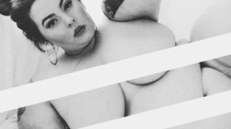 Plus Size Model Tess Holliday Celebrates National Nude Day Like A Boss With A Very Cheeky Photo
