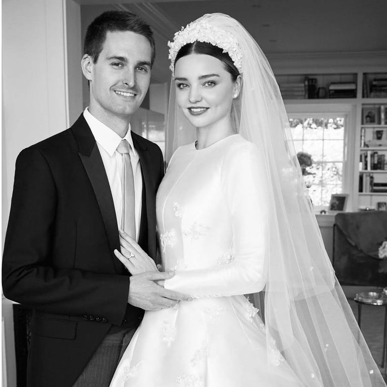 el vestido de novia de miranda kerr inspirado en grace kelly