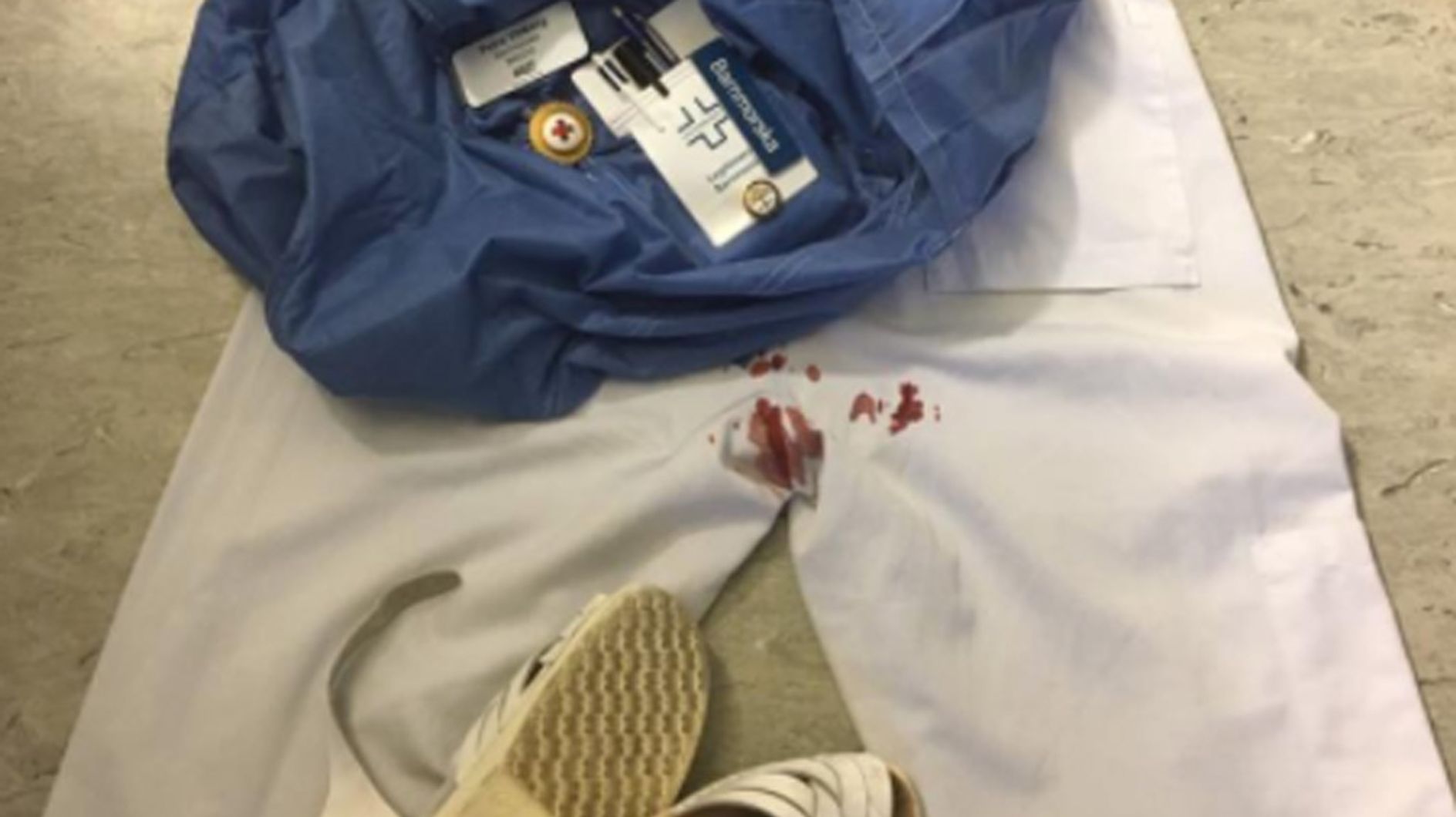 Midwife On Period Leaks Through Uniform After Being Too Busy To Change