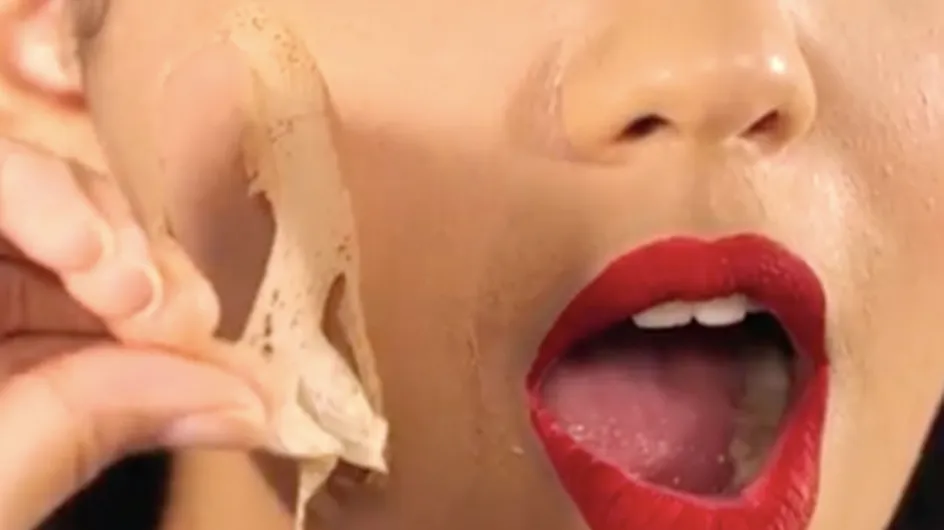 Peel-off Makeup Now Exists And It's SO Satisfying