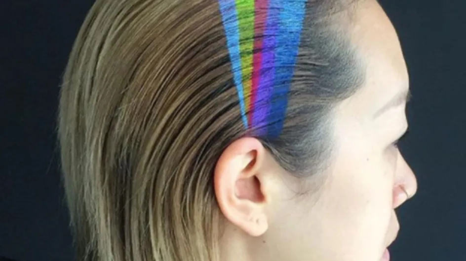 Rainbow Headband Hair Is Here To Up Your Festival Beauty Game