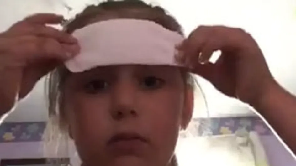 This Girl Didn't Know What A Sanitary Pad Was But Used It In Her Makeup Tutorial Anyway