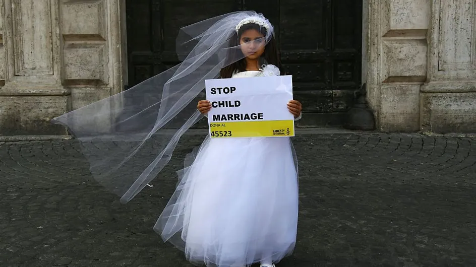 Esta pequeña de 10 años es obligada a casarse con su violador