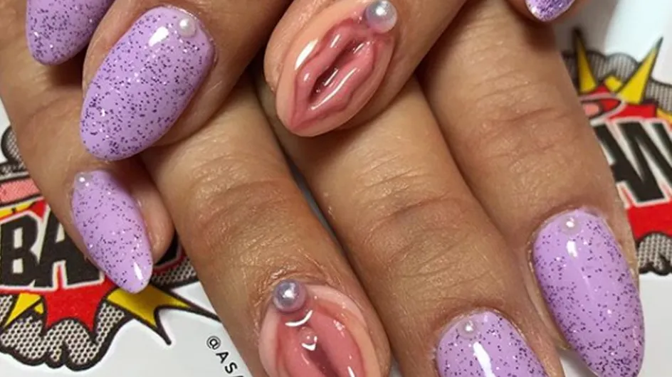 This 3D Vagina Nail Art Is Giving 'Finger Banging' A Whole New Meaning