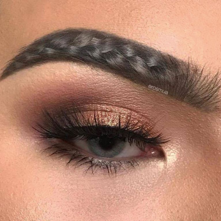 Braided Eyebrows Are Here Because 2017 Is The Year Of The