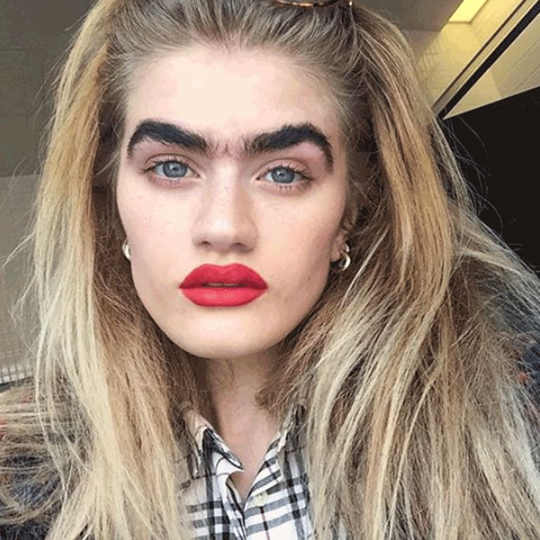This Model Is Making The Monobrow Cool