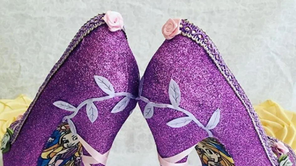 Les futures mariées vont craquer pour ces escarpins inspirés des Princesses Disney (Photos)