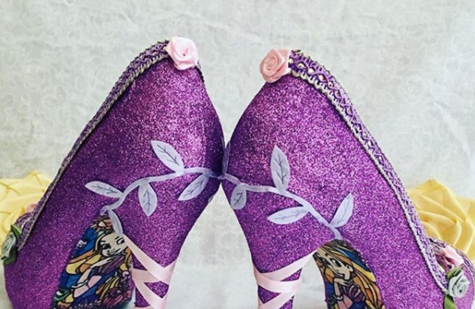 Mariage On Craque Pour Ces Escarpins Inspires Des Princesses Disney