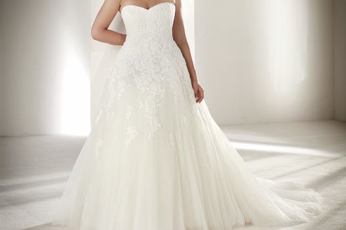Designer-Brautkleider von Größe 46 bis 64