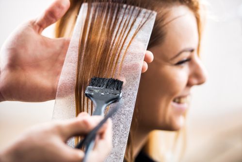 Bilder strähnen haare mit braune blonden Braune Haare