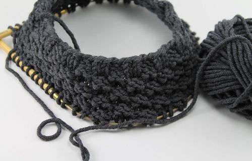 Loop Schal Stricken Einfache Diy Anleitung