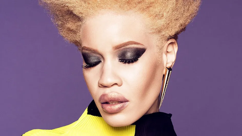 Diandra Forrest, mannequin albinos, devient égérie de cette grande marque beauté