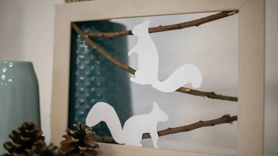 DIY : un tableau écureuils pour la chambre des kids