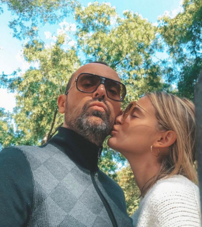 Laura Escanes y Risto Mejide