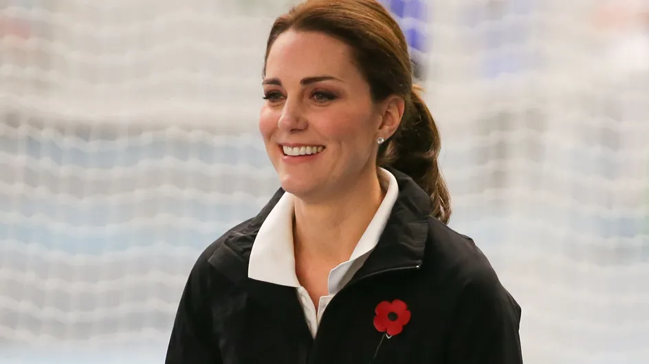 Enceinte, Kate Middleton surprend en jogging et baskets (Photos)