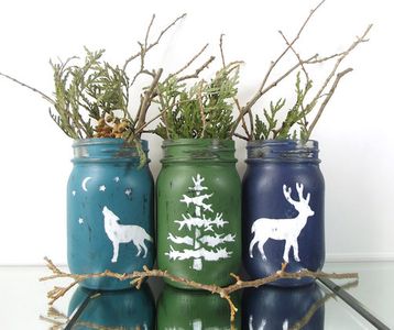 Objetos de Navidad: árboles navideños diferentes