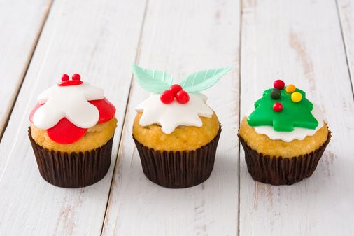 Cupcakes de Navidad