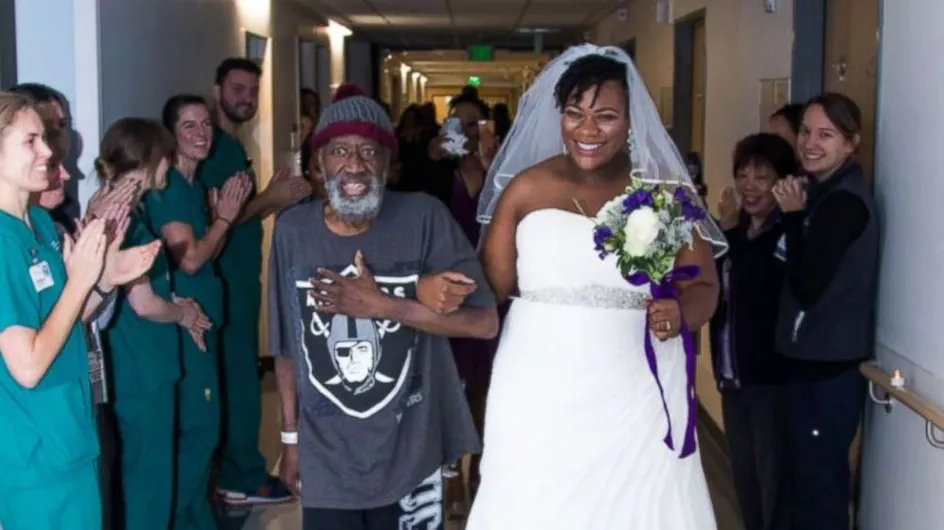 Elle avance la cérémonie et se marie à l’hôpital pour la plus belle des raisons (vidéo)