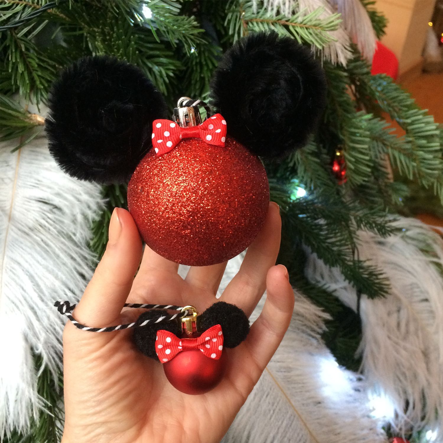 Voici les plus belles boules de Noël Disney à faire en famille