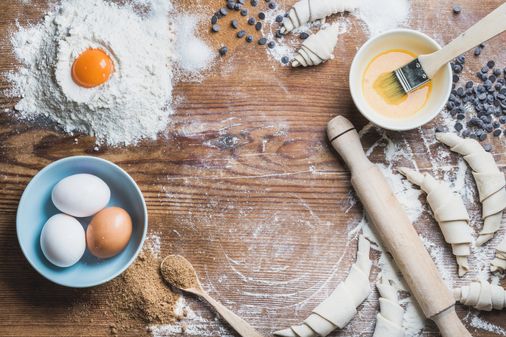 Receta de croissants de chocolate caseros