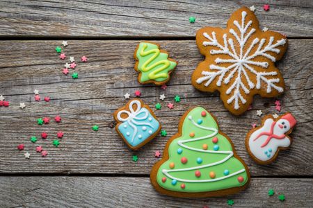 galletas de Navidad decoradas